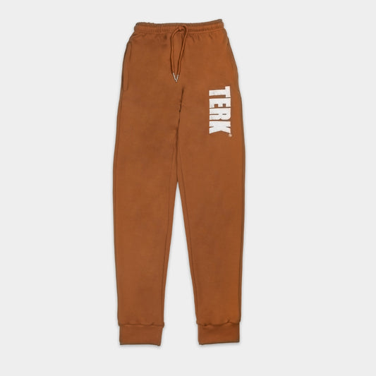 SADDLE SWEATPANTS WITH WHITE TERK EMBROIDERED LOGO