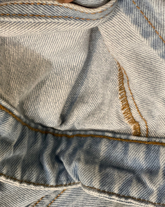 TERK Logo embroidery denim jacket