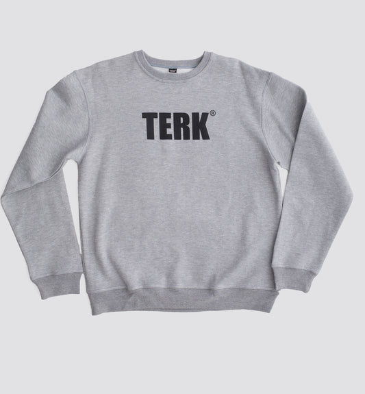 BLACK TERK LOGO CREWNECK