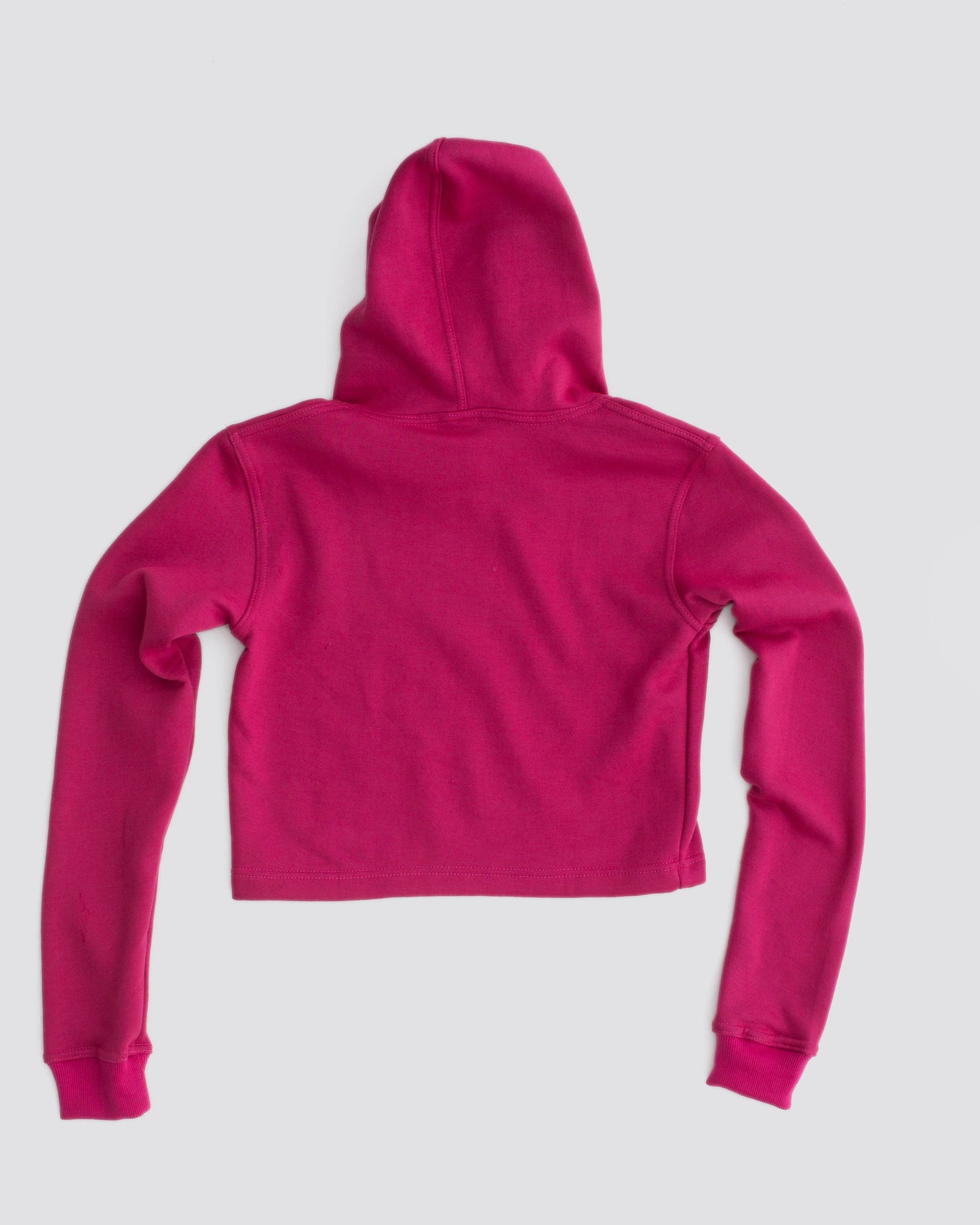 BLACK TERK RALLY CROP HOODIE