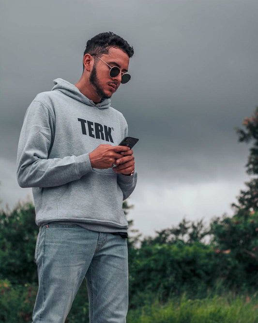 BLACK TERK LOGO HOODIE