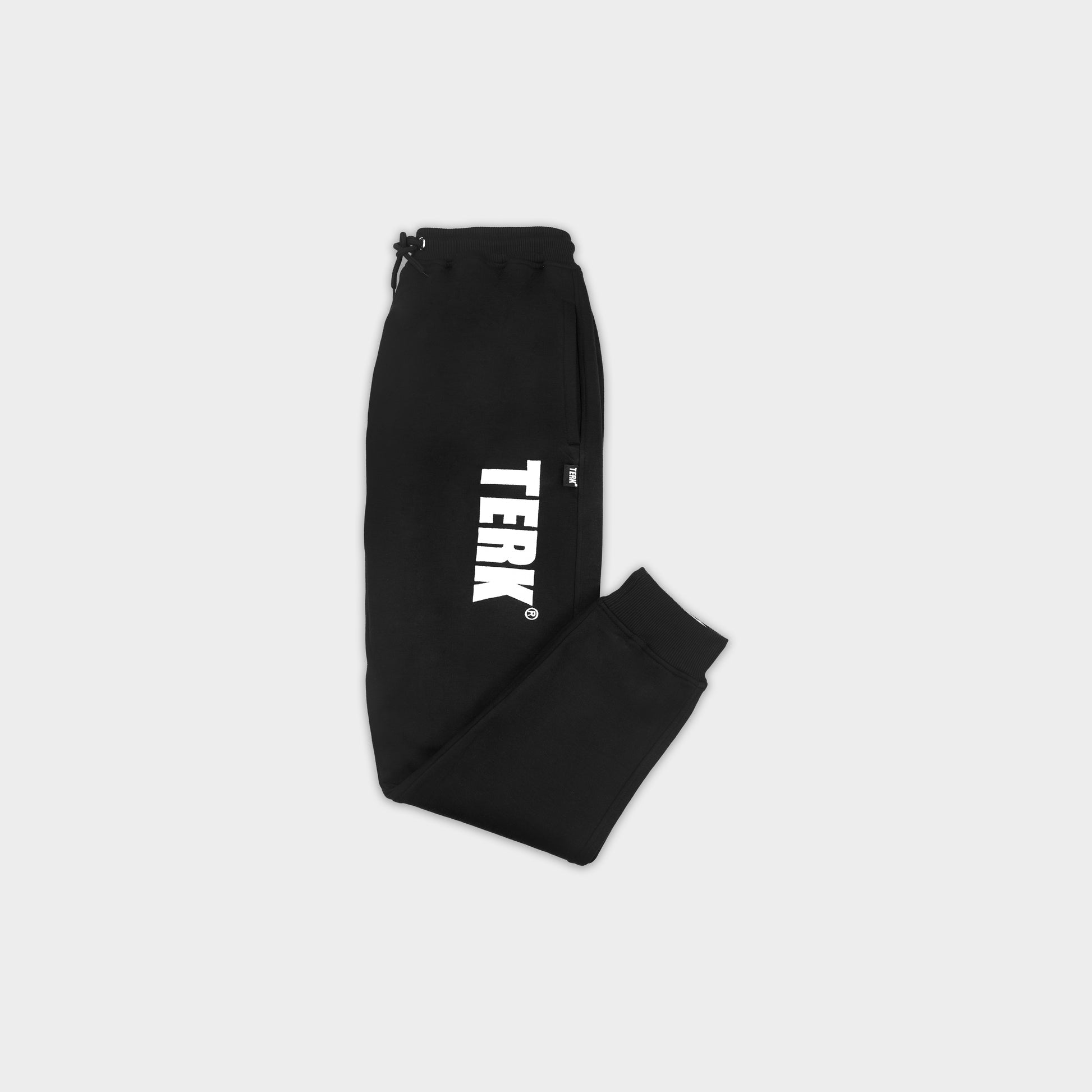 WHITE TERK® LOGO EMBROIDERY SWEATPANTS