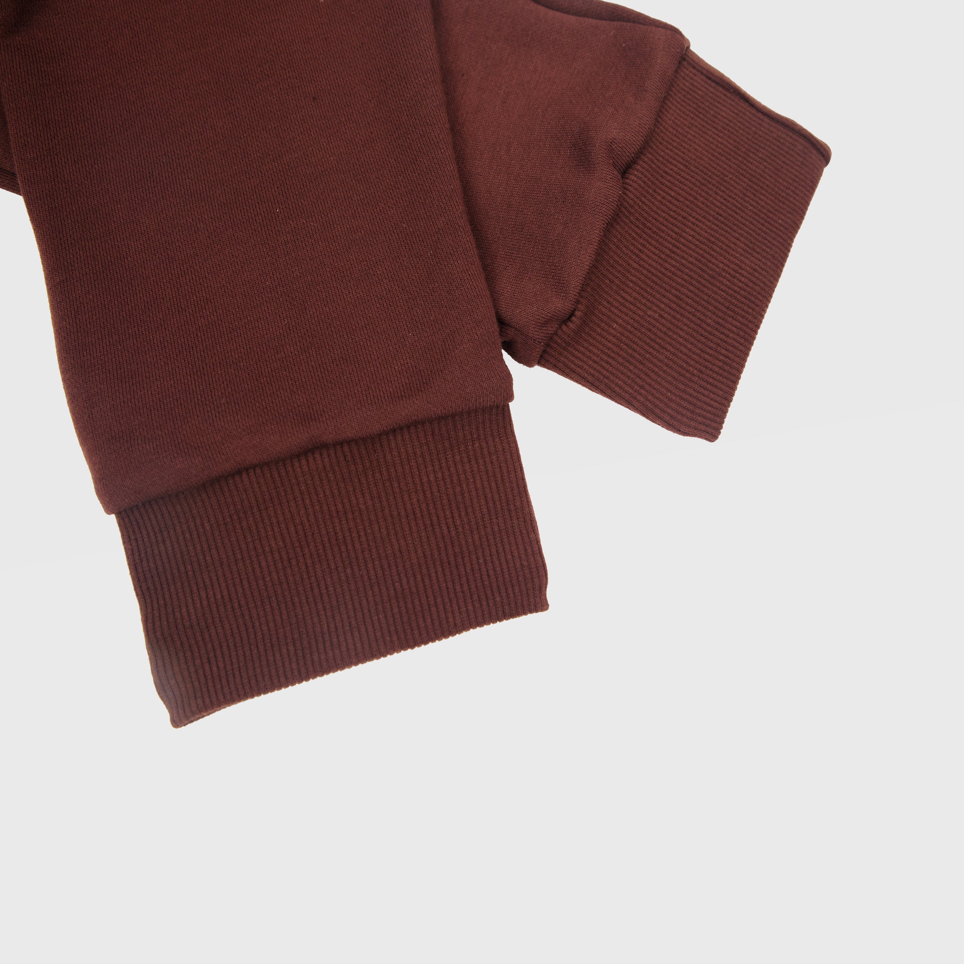 CHOCOLATE SWEATPANTS WITH BROWN TERK EMBROIDERED LOGO