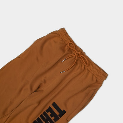 SADDLE SWEATPANTS WITH BLACK TERK EMBROIDERED LOGO