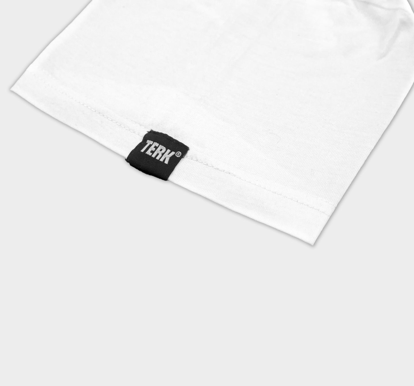 TERK SMALL CHEST LOGO WHITE T-SHIRT