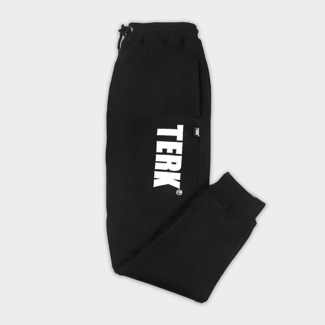 WHITE TERK® LOGO EMBROIDERY SWEATPANTS