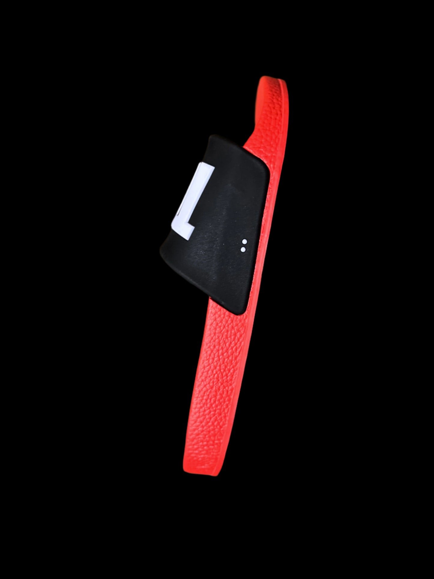 RED/BLACK 3D WHITE TERK LOGO SLIDE