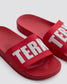 RED WHITE 3D TERK LOGO SLIDES
