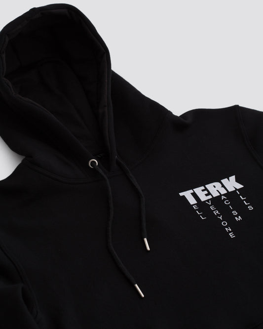 T.E.R.K. LOGO BLACK HOODIE