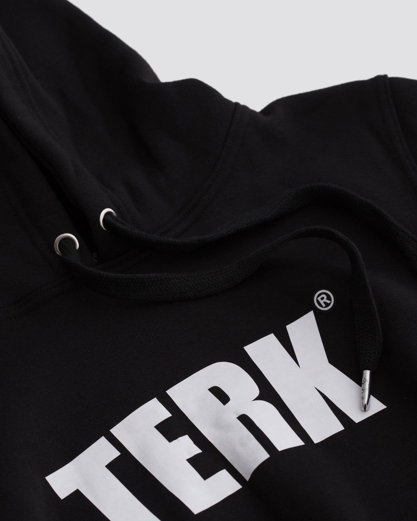 ELASTIC TERK RALLY CROP HOODIE