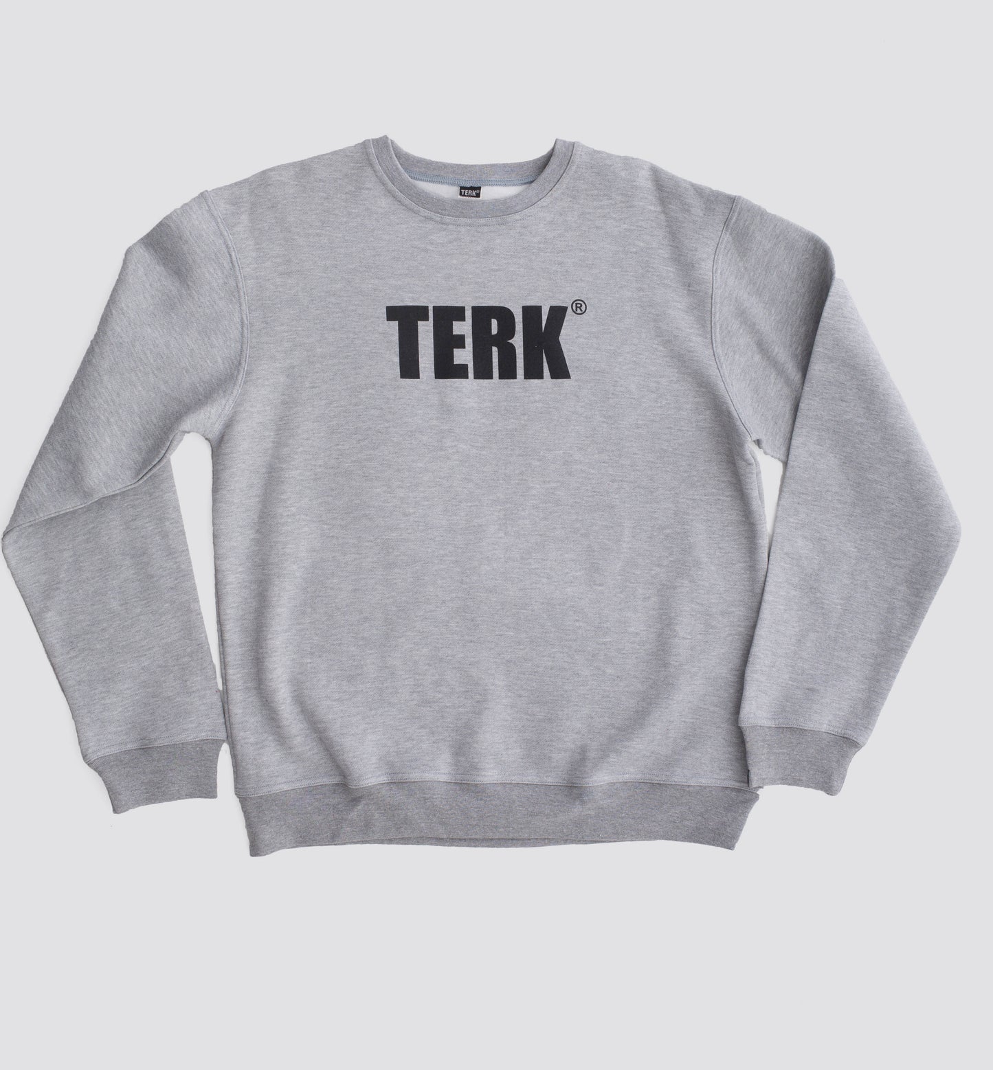BLACK TERK LOGO CREWNECK