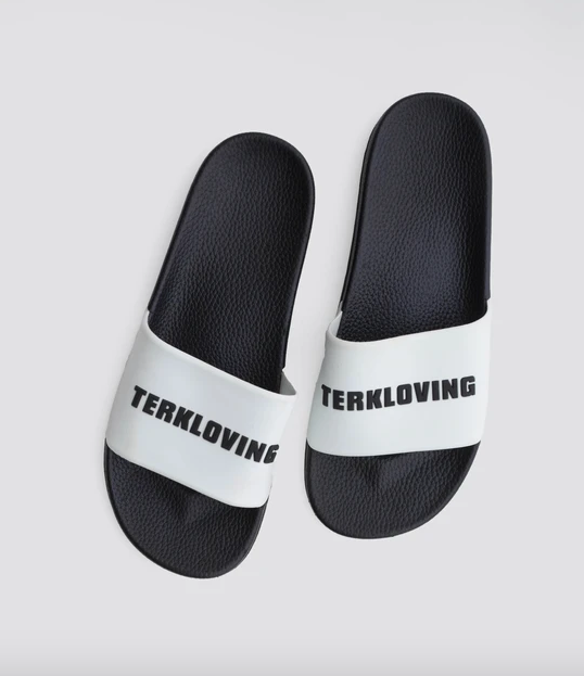 WHITE TERKLOVING LOGO SLIDE